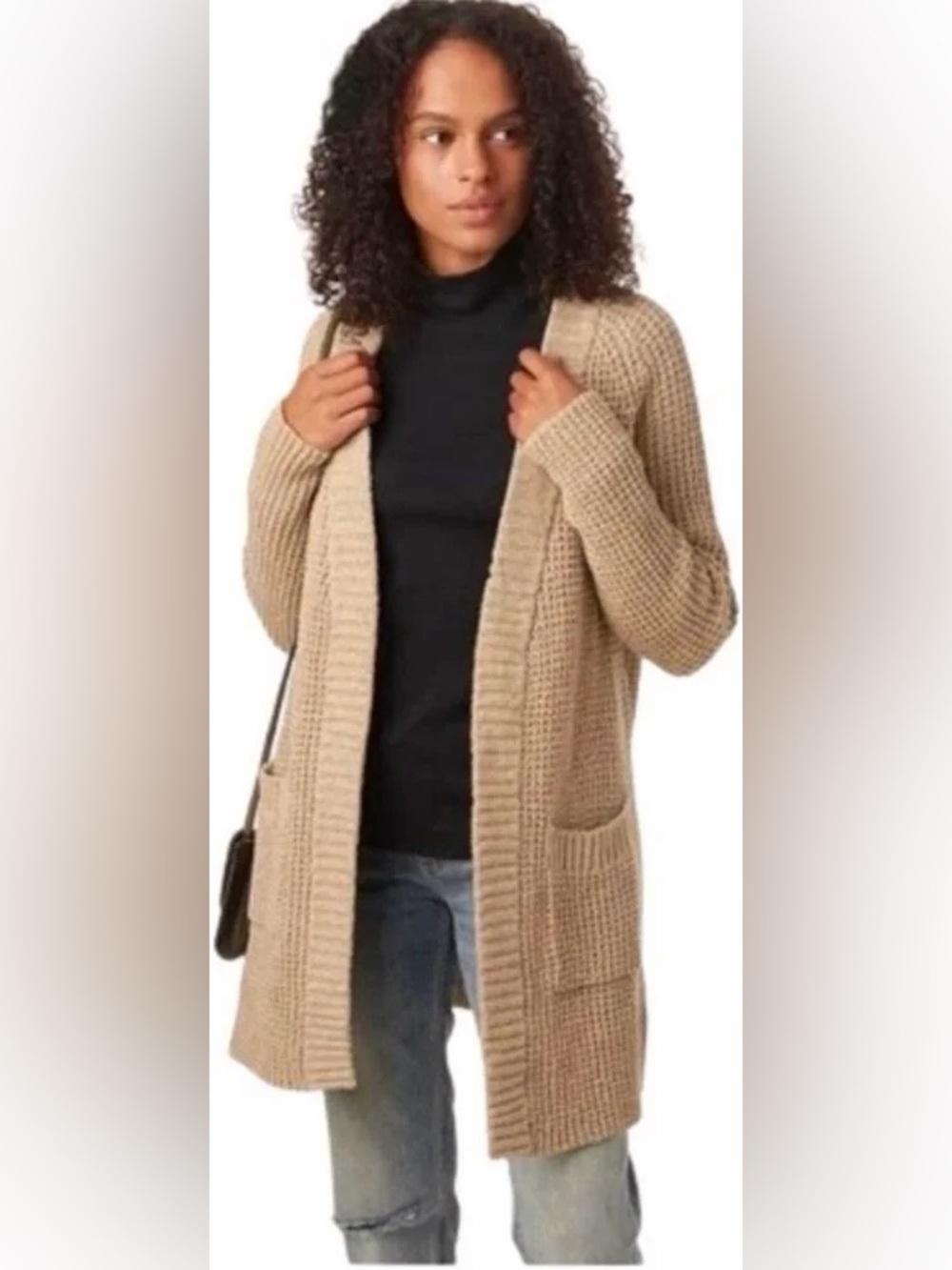Patagonia W's Off Country Cardigan - Beige / Mojave Khaki